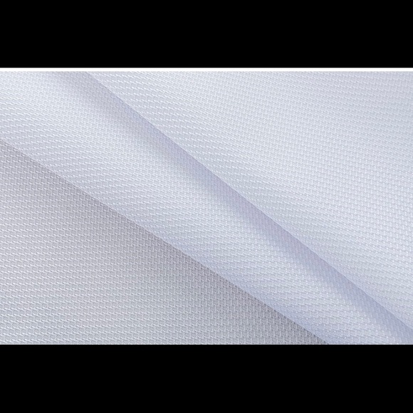 New White Biscaynebay Textured Fabric Tablecloth 60 X 84 Inches Rectangular - Picture 4 of 5